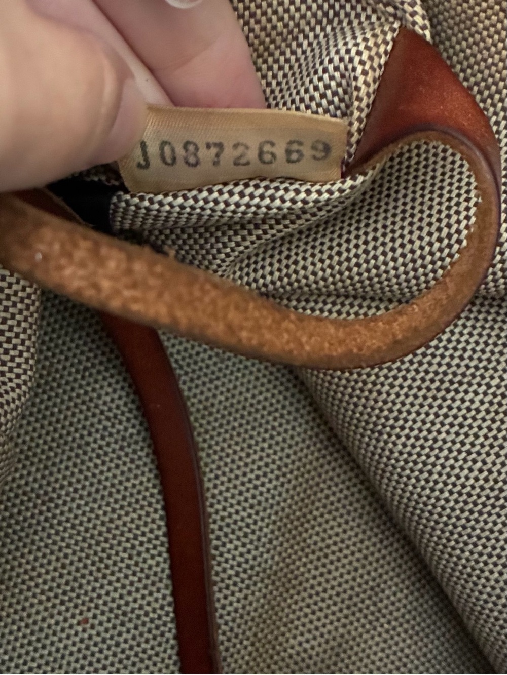 Vintage Dooney & Bourke Genuine Florentine Vachetta Leather Crossbody J0872669 - Picture 14 of 15